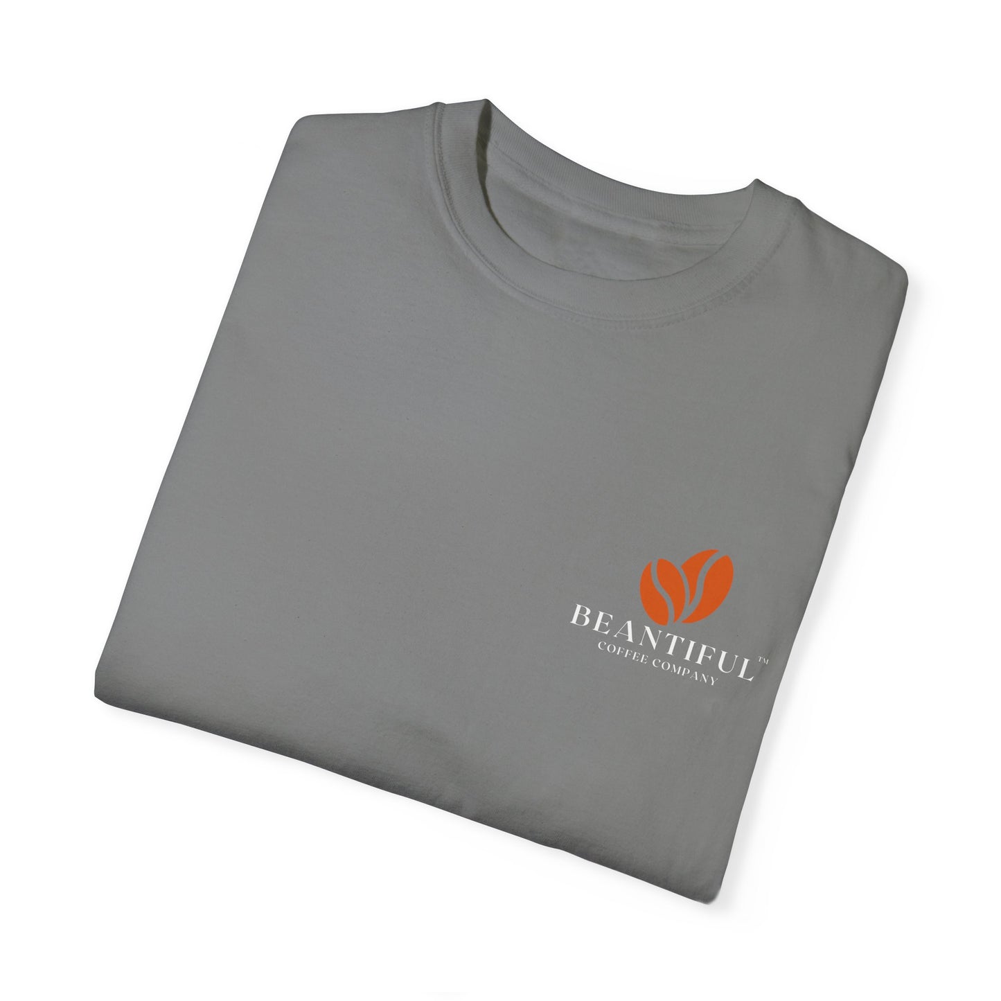 Beantiful™ Orange Bean Comfort Colors T-shirt - Beantiful Coffee Company