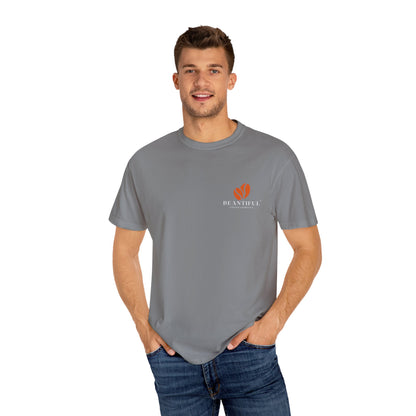 Beantiful™ Orange Bean Comfort Colors T-shirt - Beantiful Coffee Company