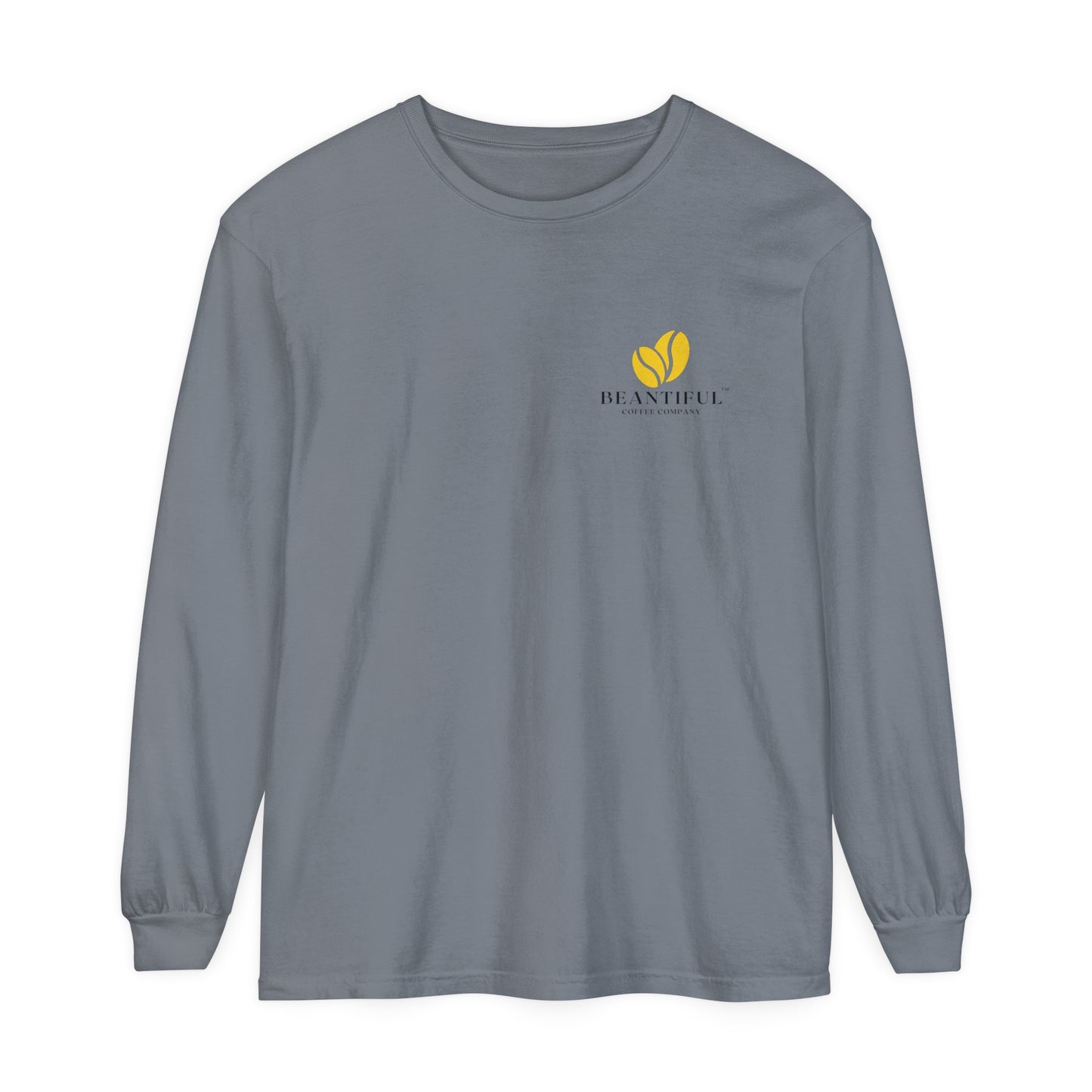 Beantiful™ Yellow Bean Long Sleeve T-Shirt - Beantiful Coffee Company