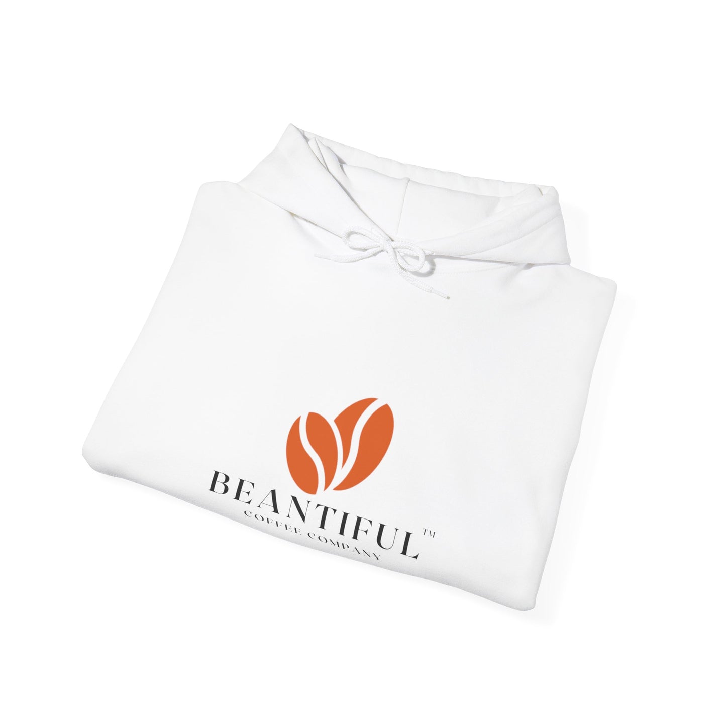 Beantiful™ Heavy Blend™ Hooded Sweatshirt White - Beantiful Coffee Company