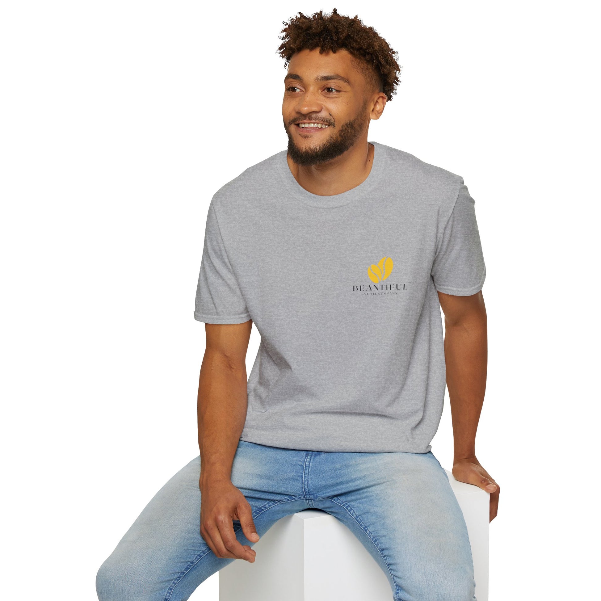 Beantiful™ Yellow Bean Softstyle T-Shirt - Beantiful Coffee Company