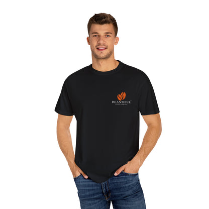 Beantiful™ Orange Bean Comfort Colors T-shirt - Beantiful Coffee Company