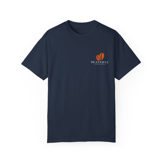 Beantiful™ Orange Bean Comfort Colors T-shirt - Beantiful Coffee Company