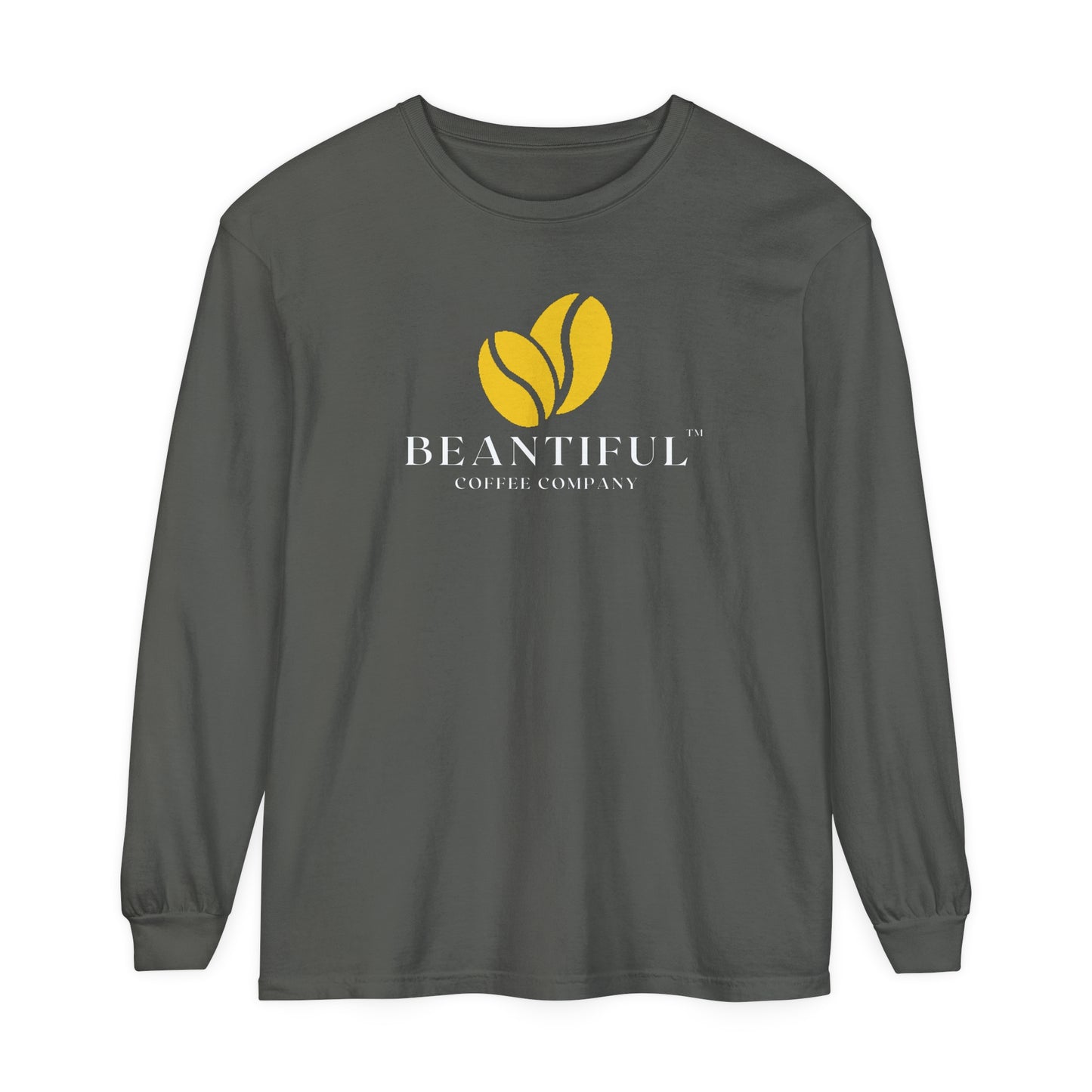 Beantiful™ Yellow Bean Long Sleeve T-Shirt - Beantiful Coffee Company