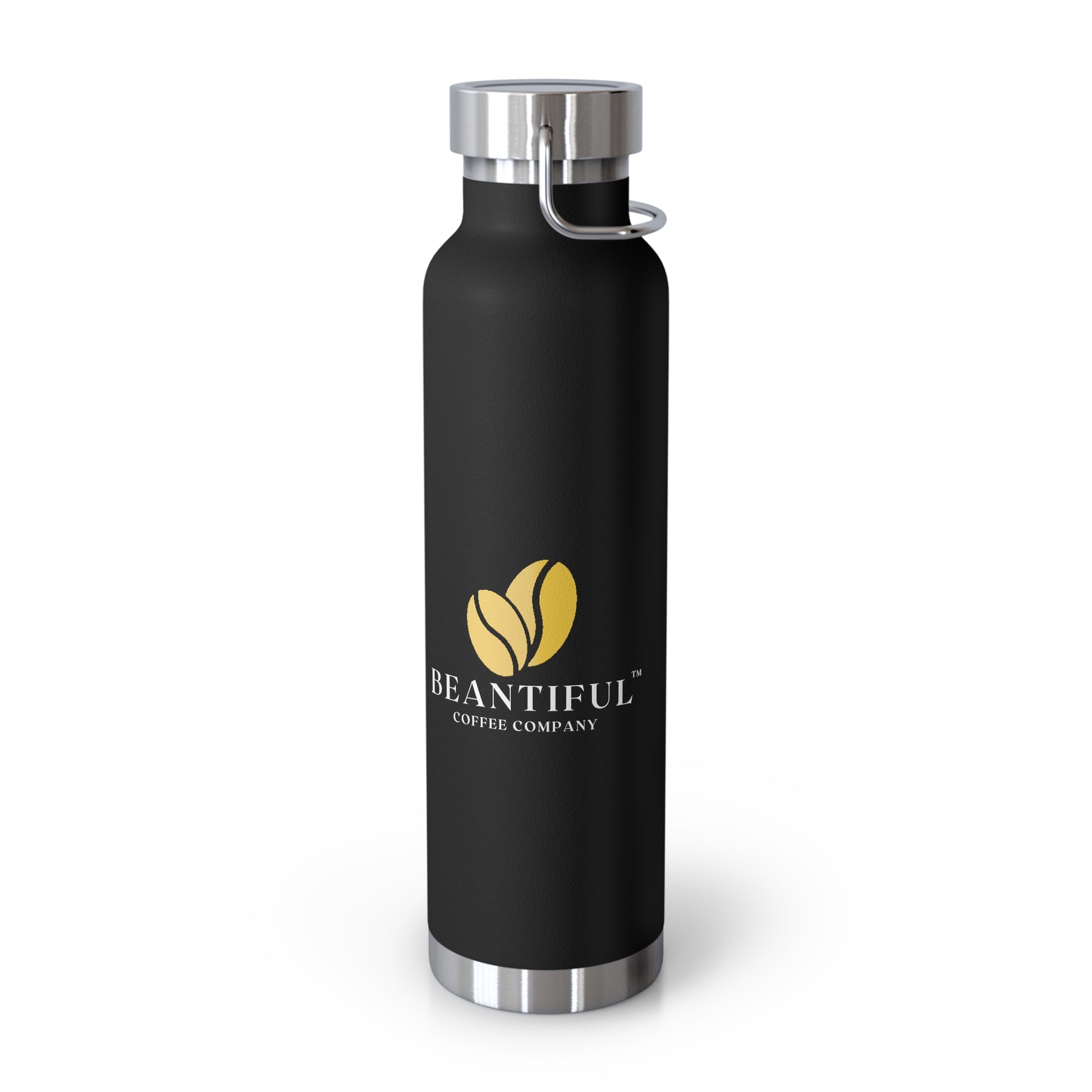 Beantiful™ Yellow Bean Copper Vacuum Insulated Bottle, 22oz - Beantiful Coffee Company