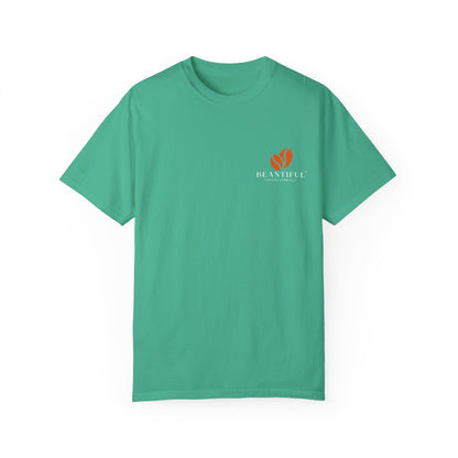 Beantiful™ Orange Bean Comfort Colors T-shirt - Beantiful Coffee Company