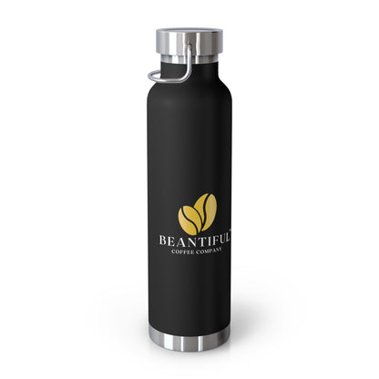 Beantiful™ Yellow Bean Copper Vacuum Insulated Bottle, 22oz - Beantiful Coffee Company