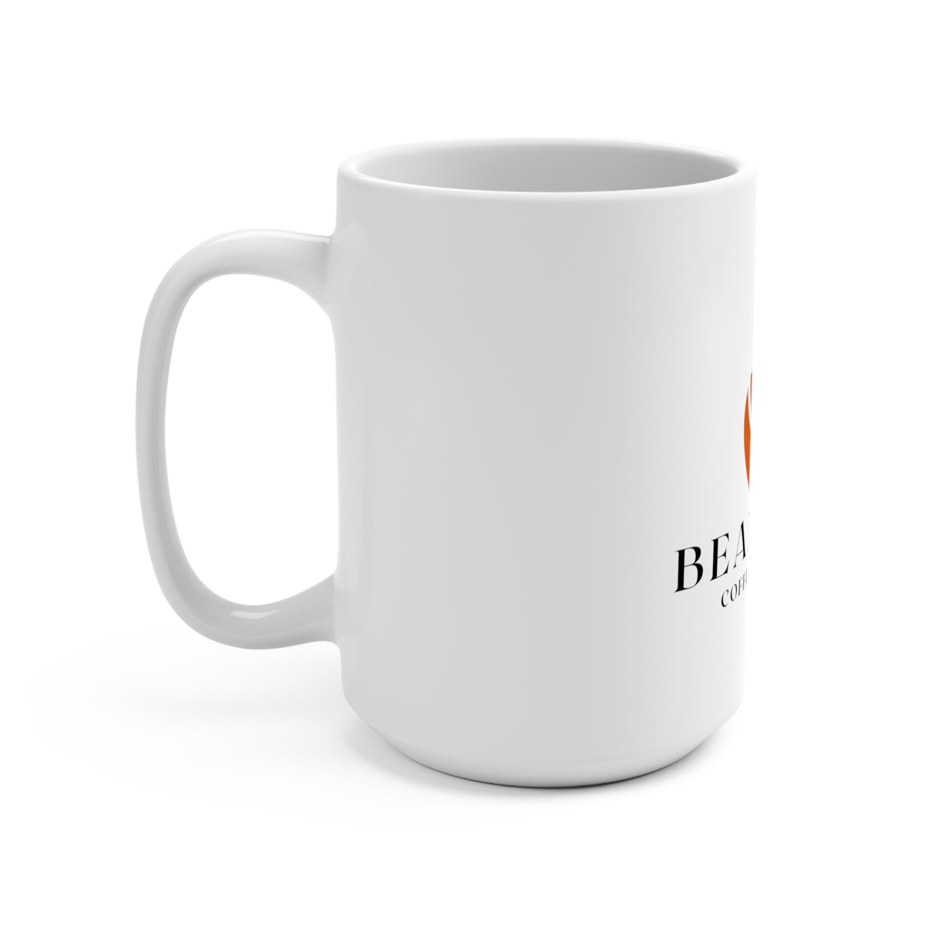 Beantiful™ Orange Bean Mug 15oz - Beantiful Coffee Company