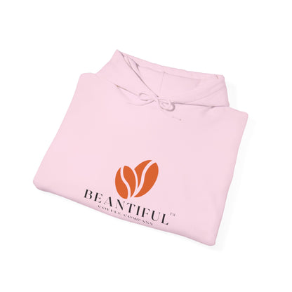 Beantiful™ Heavy Blend™ Hooded Sweatshirt White - Beantiful Coffee Company