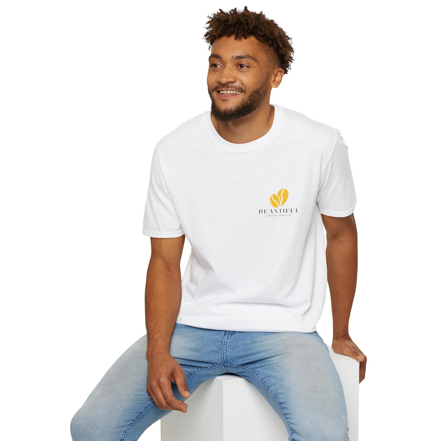 Beantiful™ Yellow Bean Softstyle T-Shirt - Beantiful Coffee Company