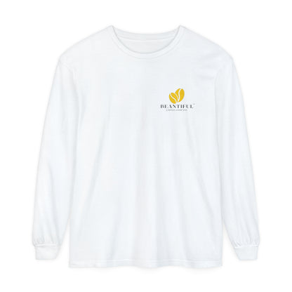 Beantiful™ Yellow Bean Long Sleeve T-Shirt - Beantiful Coffee Company