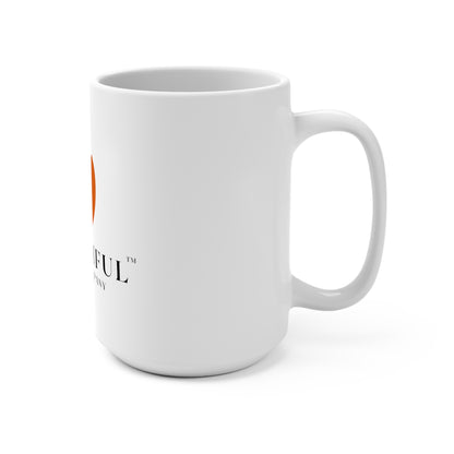 Beantiful™ Orange Bean Mug 15oz - Beantiful Coffee Company