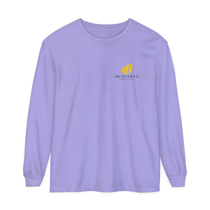 Beantiful™ Yellow Bean Long Sleeve T-Shirt - Beantiful Coffee Company