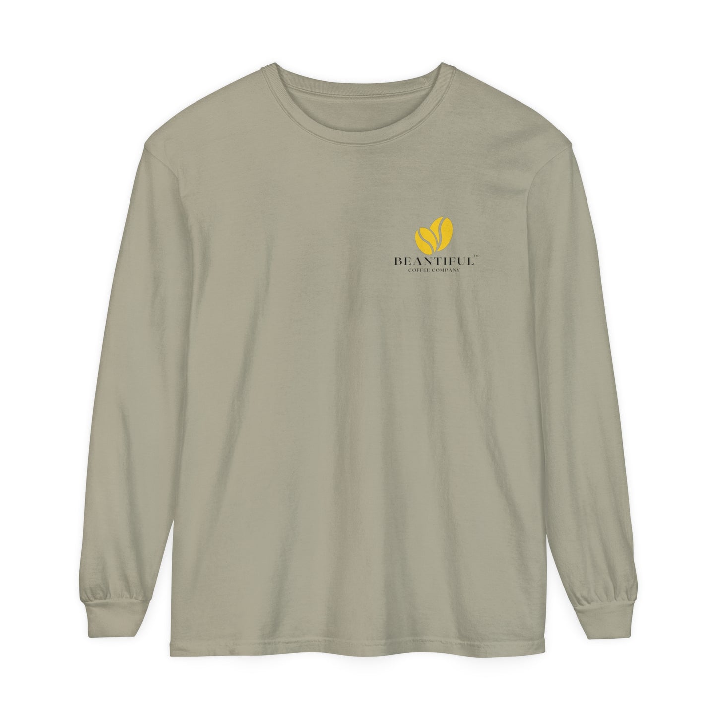 Beantiful™ Yellow Bean Long Sleeve T-Shirt - Beantiful Coffee Company