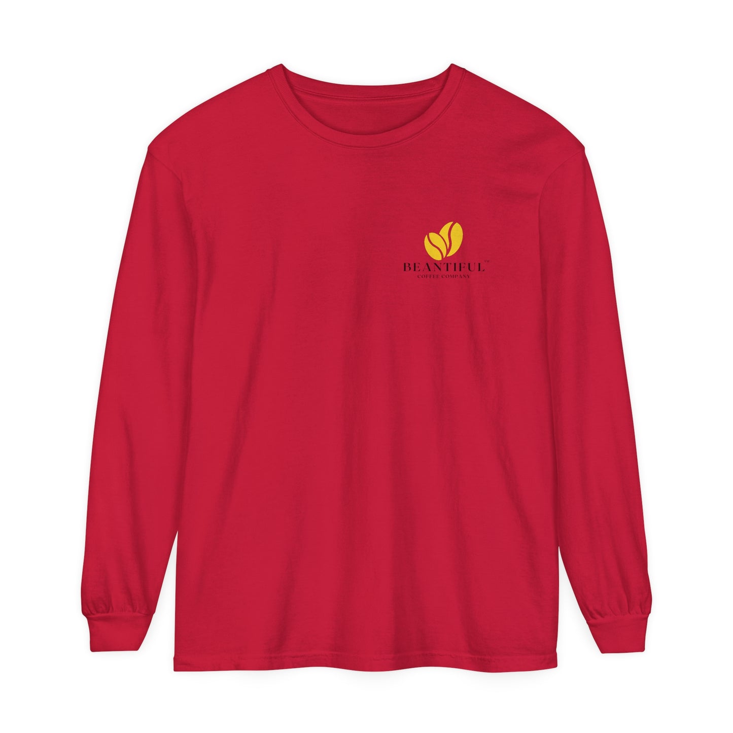 Beantiful™ Yellow Bean Long Sleeve T-Shirt - Beantiful Coffee Company