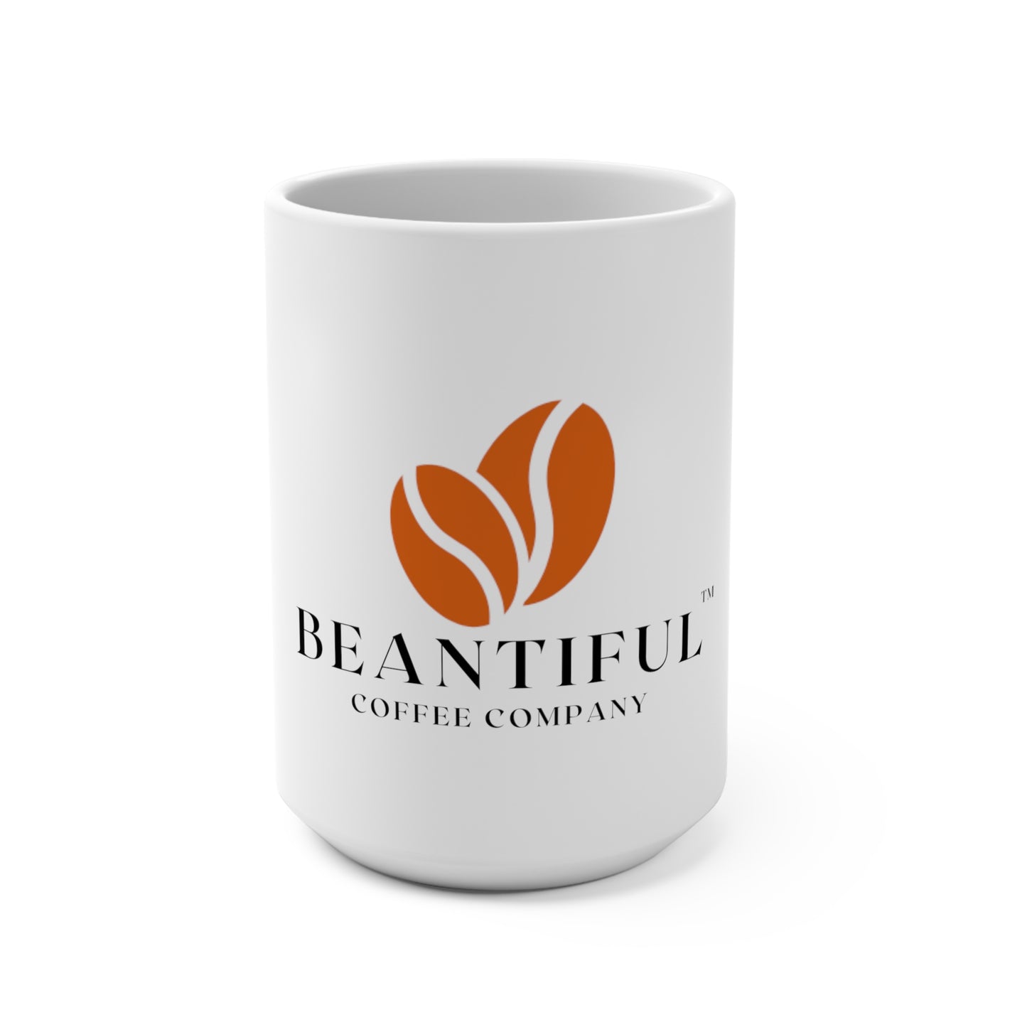 Beantiful™ Orange Bean Mug 15oz - Beantiful Coffee Company