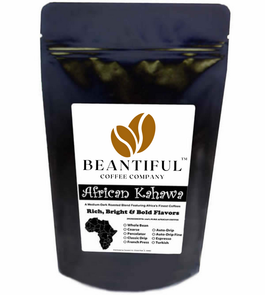 African Kahawa Blend, 5 lb - Beantiful Coffee Company