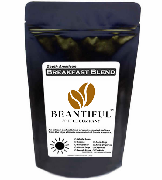 Breakfast Blend, 10 Oz - Beantiful Coffee Company