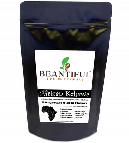 African Kahawa Blend, 12 Oz - Beantiful Coffee Company