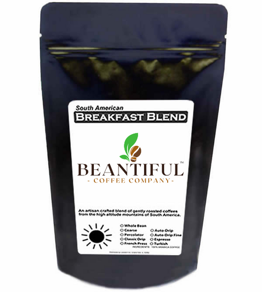 Breakfast Blend, 2 LB - Beantiful Coffee Company