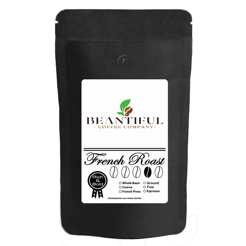 Beantiful French Roast Coffee - Ground 10 Oz
